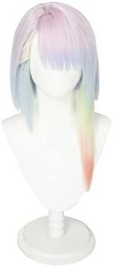 MYUPDALIN Lucy Cosplay Wig Halloween Costume Synthetic Hair Heat Resistant Role Play Hairs for Christmas Party (A, One Size)