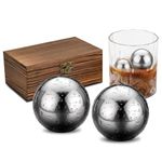 EooCoo Mens Gifts Ideas, Whiskey Stones, Father's Day Gifts, Man Cave Stuff Cool Gadgets, Whiskey Set Gifts for Men, Gifts for Boyfriend Husband, Reusable Ice Cubes for Anniversary Birthday