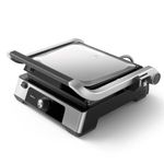 Philips Contact Grill 5000 Series - Nonstick Plates, Opens Flat, Adjustable Temperature & Height, Easy to Clean, 2200W Fast Heat, Compact Handle Lock (HD6301/90)