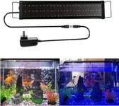 40CM Aquarium Light,Used for fish tank light Landscaping Lighting, Coral and GrassTank Lights, 2 Lighting Modes,Energy Saving and Environmentally Friendly Fish Tank Light,(40-60CM)