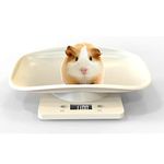 Aceshop Digital Pet Scale, Pet Weight Scale Mini Food Weight Scale with LCD Display, 4 Weighting Modes(oz/ml/lb/g) for Pets and Kitchen Measuring Small Cats, Dogs, Food, Capacity up to 10kg/22lb