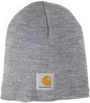 Carhartt Unisex, Knit Beanie, Heather Grey, One Size