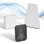 Cell Phone Booster for House Boost 5G 4G LTE up to 5000 Sq.Ft,Cell Phone Signal Booster Support Telus,Bell,Rogers,Fido and All Canadian Carriers on Band 12/17/13/5/2/25/4/66,ISED Approved