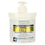 ADVANCED CLINICALS RETINOL FIRMING BODY CREAM WITH VITAMIN E, GREEN TEE AND ALOE VERA 454GR