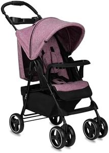 Silla de paseo MoMi ISLA, silla de paseo a partir del primer mes de vida, diseñada para un peso corporal máx. de 15 kg, arnés de 5 puntos, cesta de la compra, cubrepiernas.