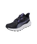 Puma Womens Reflect Lite Trail Black-Dark Amethyst Running Shoe - 6 UK (31031213)