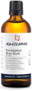 Naissance Olio Essenziale di Eucalipto (Eucalyptus Globulus) (Nr. 101) 100ml - 100% Puro, Naturale, Vegano, Cruelty-Free e Non Diluito - Aroma Confortante e Rinfrescante