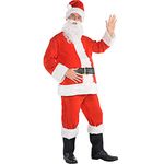 Amscan Classic Santa Claus Suit, Adult XL, Red