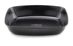 Prestige Inspire Large Roasting Tin Non Stick - Deep Roasting Tray with CushionSmart Base 34 x 30cm, Freezer & Dishwasher Safe, Durable Carbon Steel Bakeware