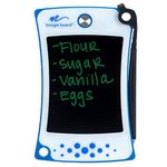 Boogie Board Jot Pocket Writing Tablet - Includes Small 4.5 in LCD Writing Tablet, Instant Erase, Stylus Pen and Built-in Kickstand, Blue