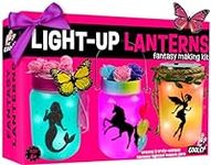 Light-up Unicorn Fairy & Mermaid Lanterns Craft Kit – Christmas Gifts for 8 9 10 11 12 Year Old Girls - Creative Art Girl Toys 8-10 Years Old and Up - Craft Kits for Girls Ages 8-12 - Tween Gift Ideas