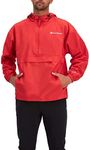 Champion Mens US PCKBL QTR ZIP JKT Jackets, Scarlet, XX-Large US