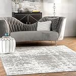 nuLOOM Misty Shades Deedra Area Rug, 3' x 5', Grey