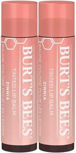 Burt's Bees 100% Natural Moisturizing Tinted Lip Balm, Zinnia, 0.15 Oz (Pack of 2)