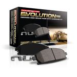 Power Stop 17-1273, Z17 Front Ceramic Brake Pads with Hardware