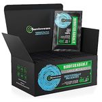 Surviveware Biodegradable Wet Wipes 40 Individually Wrapped Wipes - For Post Workouts, Travel, Bath, and No-Rinse Showers