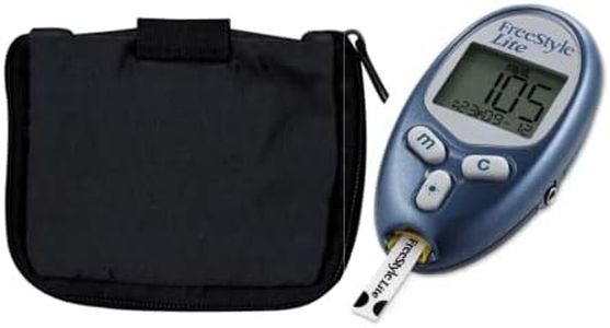 Abbott Freestyle Lite Blood Glucose Meter with Case