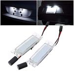 Ricoy 2 PCS 18 LED License Plate Light For Corsa C D Astra H J Insignia 6000K (Pack of 2)