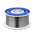 0.8mm Solder Wire 100g Soldering Wire Lead Free Sn99.3 Cu0.7 with Rosin Core Solder Tin Wire for Electrical Soldering Electronic Components Repair and DIY