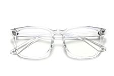 Blue Light Blocking Glasses for Kids by BLINKRITE, Computer Glasses with UV400 protection for Children Aged 3-12 Years (Clear)