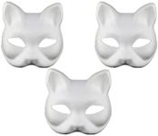 XYBHRC Cat Mask, 3PCS Therian Masks