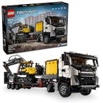 LEGO Technic Volvo FMX Truck & EC230 Electric Excavator Building Toy, Volvo Truck Toy with 2 Model Vehicles, Great Gift for Boys and Girls Ages 10 and Up Who Love Heavy Duty Construction Models, 42175