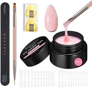 Makartt Gel Builder Kit: Pink, Long Lasting Nail Extension, 1.06 oz