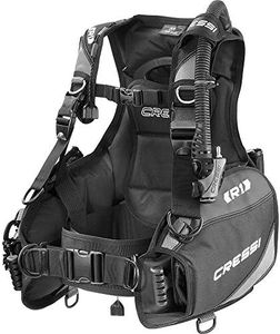 Cressi R1 Jacket-Style BCDs, Black/Grey, S