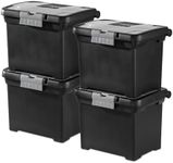 Sterilite 4-Pack Portable File Box,