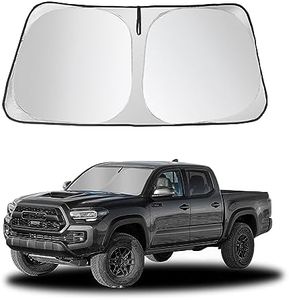 SENSHINE Windshield Sun Shade for Toyota Tacoma 2016-2023 Reflector Sunshade Offers Ultimate Protection Interior Cool Reflective Sun Blocker