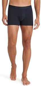 FALKE Men's Daily Climate Control Boxers Underwear, Grey (Midnight 6366), S