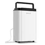 50-70 Pints Dehumidifier for Home and Basement, 4,500 Sq. Ft. Dehumidifiers with Auto Drain or Manual Drainage, 0.8 gal Water Tank Capacity,Auto Shut off for Room, Bedroom, Bathroom