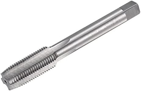 uxcell Thread Milling Threading Tap 1/2"-20 UNF, Left Hand Machine HSS (High Speed Steel) 6542 Uncoated 4 Straight Flutes 2B Tolerance Grade