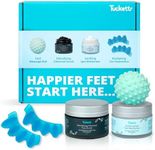 Tucketts Foot Care Spa Kit for Heel and Foot Pain Relief, Dry Skin, Bunions, Toe Correctors