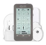 Massage Therapy Concepts TENS Unit and EMS Combination Muscle Stimulator with 2 Channels, 12 Modes for Pain Management for Back, Neck, Arms, Legs, Abs, and Muscle Rehabilitation