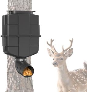 Gravity Deer Feeder, Easy to Install, No Motor or Batteries Required, 20–25 lb Feed Capacity
