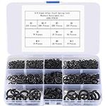 1000 Pcs Spring Lock Washers, Split Lock Spring Washers, Rectangular Section Spring Split Lock Washers, Spiral Split Washers for Various Applications, M2 M2.5 M3 M4 M5 M6 M8 M10 M12