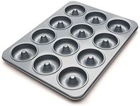 Fox Run 4496 Non-Stick Mini Donut Pan, 12-Cavity