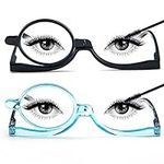 MMOWW 2 Pack Makeup Reading Glasses