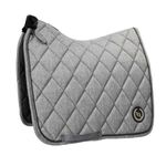 Back on Track Haze Collection Dressage Saddle Pad (Cob, Grey)