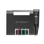 AC Infinity Hydroponic Meter PRO Kit, High Precision Digital pH Pen with ±0.01 pH Accuracy and Interchangeable Probe, All-in-One Temp Salinity EC TDS pH Meter, Water Hydroponic Gardens Aquariums Pools