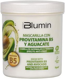Blumin Mascarilla efecto Anti-Frizz con Aguacate y Provitamina B5, para Cabellos Normales o Teñidos, 700 ml