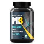 MuscleBlaze MB-Vite Daily Multivitamin (120 Tablets) | With 51 Ingredients & 6 Blends | Vitamins & Minerals, Prebiotic & Probiotics, Amino Acid Blends | For Energy, Stamina & Recovery