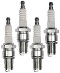 NGK (4929) DPR8EA-9 Spark Plug - Pack of 4