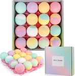 Bath Bombs Gift Set for Women,16Pcs Bubble Bath Bombs for Moisturize Skin & Bubble Spa Bath,Ideal Gifts for Women,Kids,Her,Mom,Girlfriend on Valentine'S Day,Mothers Day,Birthday,Christmas