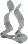 Merriway® BH01978 Tool Storage Terry Clip Spring Steel Bright Zinc Plated, 25-35mm (1-1.3/8 inch) - Pack of 12