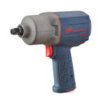 Ingersoll Rand 2235QTiMAX 1/2” Drive Air Impact Wrench – Quiet Technology, 1,300 ft-lbs Powerful Torque Output, Lightweight, Titanium Hammer Case, Gray