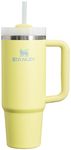 Stanley Quencher H2.0 FlowState Stainless Steel Vacuum Insulated Tumbler with Lid and Straw for Water, Iced Tea or Coffee, Smoothie and More, Pomelo, 30 OZ / 0.89 L