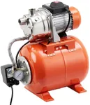 3/4 Hp Shallow Well Jet Pump with Pressure Tank, 790 GPH Stainless Steel Irrigation Pump, Automatic Pressure Switch 19–38 Psi, 40 m Max Head, 6.1 m Suction Lift for Home, Farm, Garden