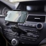 CD Slot Phone Holder for Car, Car Phone Holder CD Slot Mount, Heavy Duty CD Player Mount with 3 Pads, 360° Sat Nav Cradle, Protective Case Friendly, for iPhone, Samsung and all 4.0''-7.0'' Phones